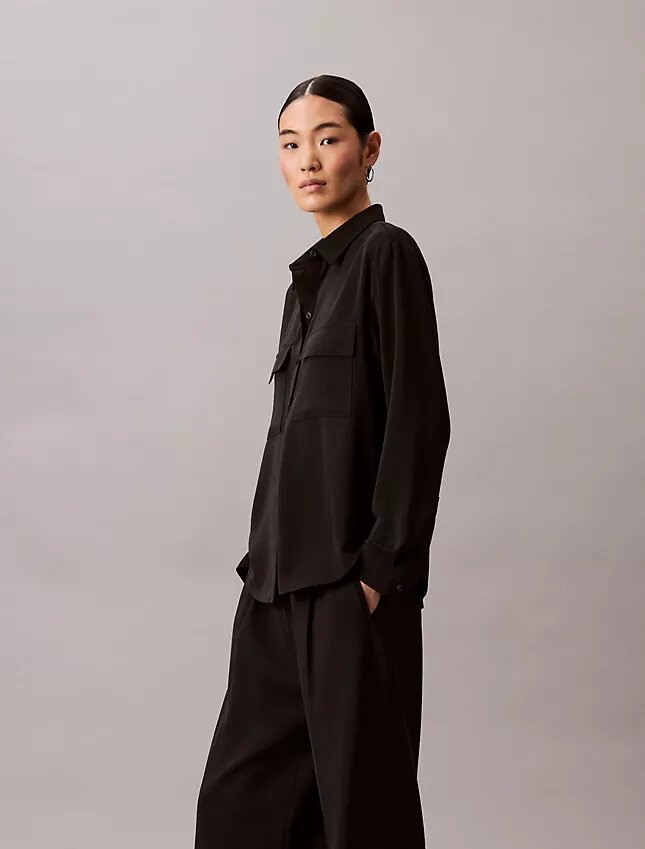 Relaxed Button-Down Utility Shirt Relaxed Button-Down Utility Shirt