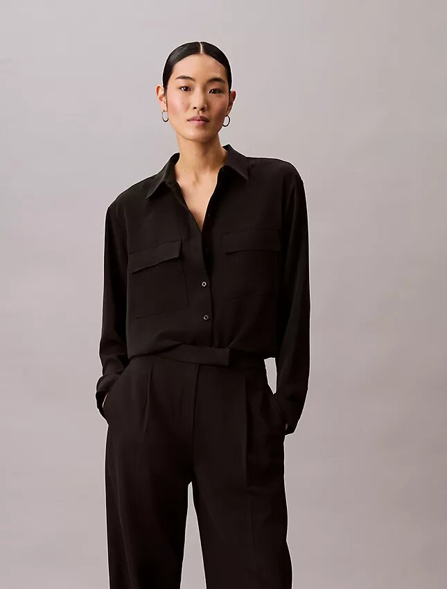 Relaxed Button-Down Utility Shirt Relaxed Button-Down Utility Shirt