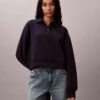Relaxed Ck Polo Sweatshirt Relaxed Ck Polo Sweatshirt