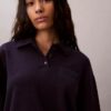 Relaxed Ck Polo Sweatshirt Relaxed Ck Polo Sweatshirt