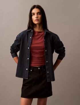 Relaxed Denim Button-Down Shirt Relaxed Denim Button-Down Shirt