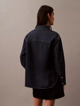 Relaxed Denim Button-Down Shirt Relaxed Denim Button-Down Shirt