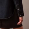 Relaxed Denim Button-Down Shirt
