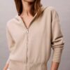 Relaxed Knit Hoodie