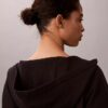 Relaxed Knit Hoodie