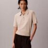 Relaxed Knit Polo Sweater Relaxed Knit Polo Sweater