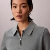 Relaxed Knit Polo Sweater Relaxed Knit Polo Sweater