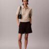 Relaxed Knit Polo Sweater Relaxed Knit Polo Sweater
