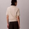 Relaxed Knit Polo Sweater Relaxed Knit Polo Sweater