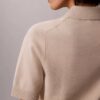 Relaxed Knit Polo Sweater Relaxed Knit Polo Sweater