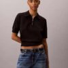 Relaxed Knit Polo Sweater Relaxed Knit Polo Sweater
