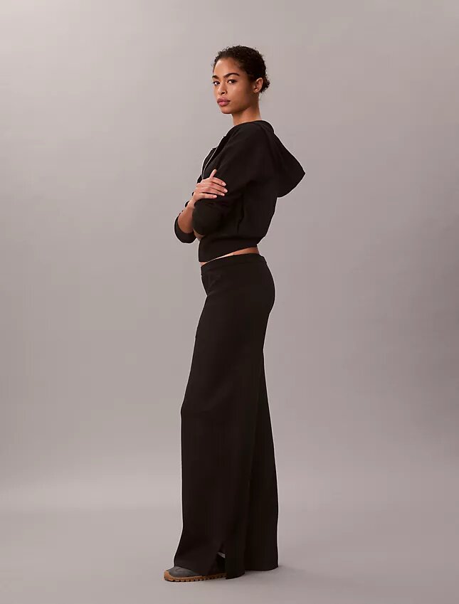 Relaxed Knit Wide Leg Pants Relaxed Knit Wide Leg Pants