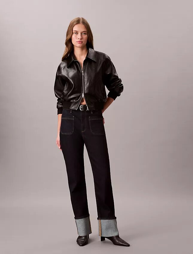 Relaxed Straight Cuff Jeans Relaxed Straight Cuff Jeans
