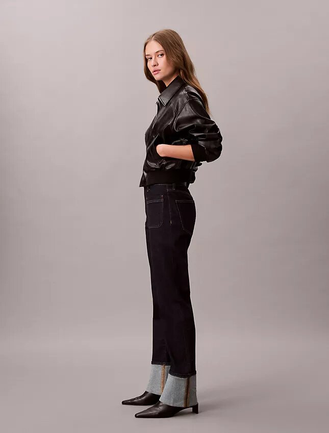 Relaxed Straight Cuff Jeans Relaxed Straight Cuff Jeans