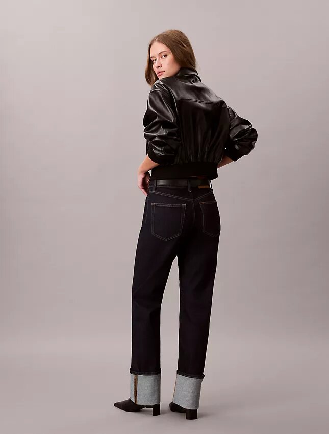 Relaxed Straight Cuff Jeans Relaxed Straight Cuff Jeans