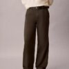 Relaxed Straight Darted Pants