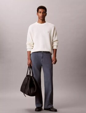 Relaxed Straight Utility Pants
