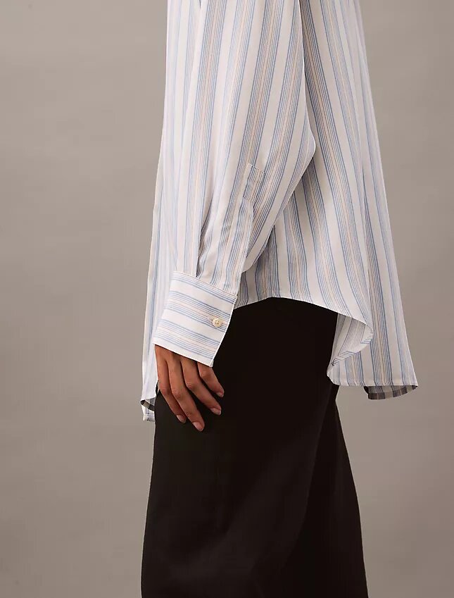Relaxed Viscose Button Down Shirt Relaxed Viscose Button Down Shirt