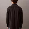 Relaxed Wool Blend Button-Down Shirt Relaxed Wool Blend Button-Down Shirt