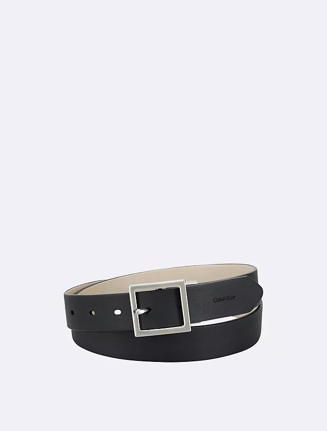 Reversible Center Bar Buckle Belt Reversible Center Bar Buckle Belt