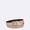 Reversible Center Bar Buckle Belt Reversible Center Bar Buckle Belt