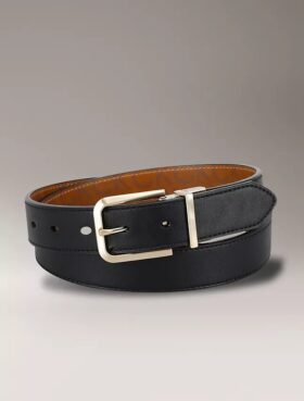 Reversible Monogram Logo Belt