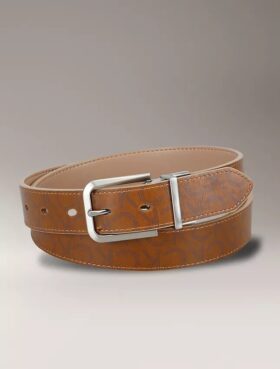 Reversible Monogram Logo Belt