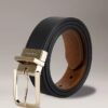 Reversible Monogram Logo Belt
