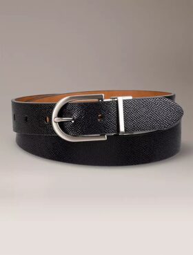 Reversible Round Buckle Belt Reversible Round Buckle Belt