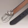 Reversible Round Buckle Belt Reversible Round Buckle Belt