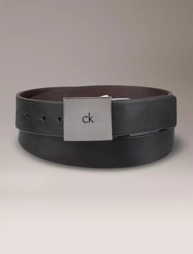 Reversible Square Logo Plaque Belt Reversible Square Logo Plaque Belt