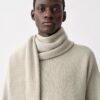 Rex Cashmere Sleeve Scarf Sweater Rex Cashmere Sleeve Scarf Sweater