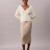 Rib Cotton Midi Skirt Rib Cotton Midi Skirt