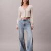 Rib Cropped Cardigan