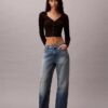 Rib Cropped Cardigan