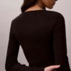 Rib Cropped Cardigan
