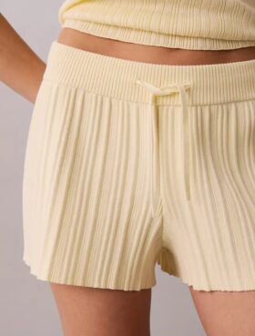 Rib Pull-On Shorts