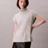 Rib Relaxed Sleeveless Sweater Rib Relaxed Sleeveless Sweater