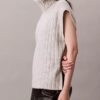 Rib Relaxed Sleeveless Sweater Rib Relaxed Sleeveless Sweater