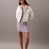 Rib Sleeveless Mini Dress