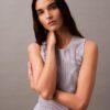 Rib Sleeveless Mini Dress