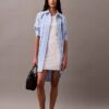 Rib Sleeveless Mini Dress