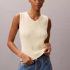 Rib V-Neck Tank Top Rib V-Neck Tank Top