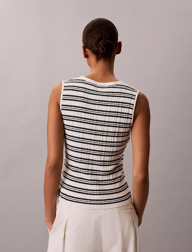 Rib V-Neck Tank Top Rib V-Neck Tank Top