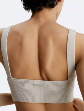 Rib Wool Blend Bralette