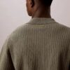 Ribbed Sweater Polo Shirt Ribbed Sweater Polo Shirt