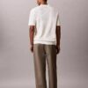 Ribbed Sweater Polo Shirt Ribbed Sweater Polo Shirt