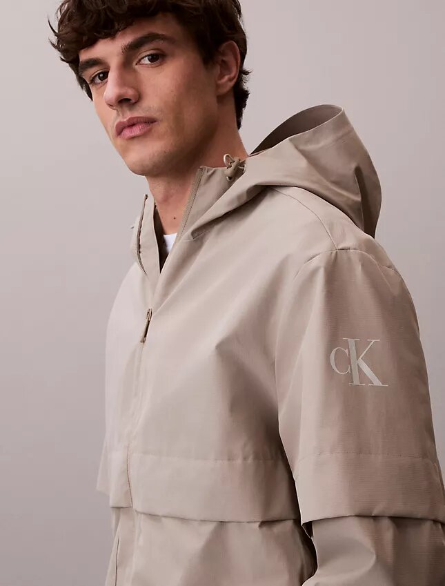 Ripstop Hooded Windbreaker Jacket Ripstop Hooded Windbreaker Jacket