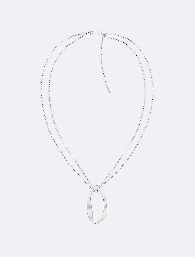 Round Organic Shape Pendant Necklace Round Organic Shape Pendant Necklace