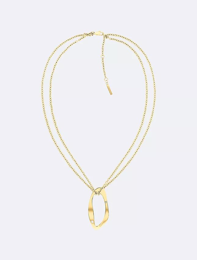 Round Organic Shape Pendant Necklace Round Organic Shape Pendant Necklace